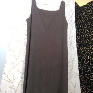 J. Crew Brown Full Length or Midi Dress Size 12
